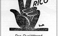 Rico Werbung 1953